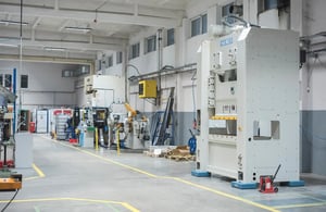 Factor Floor at Clamason Slovakia - Clamason Industries